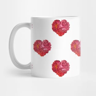 Heart Flowers Valentine Mug